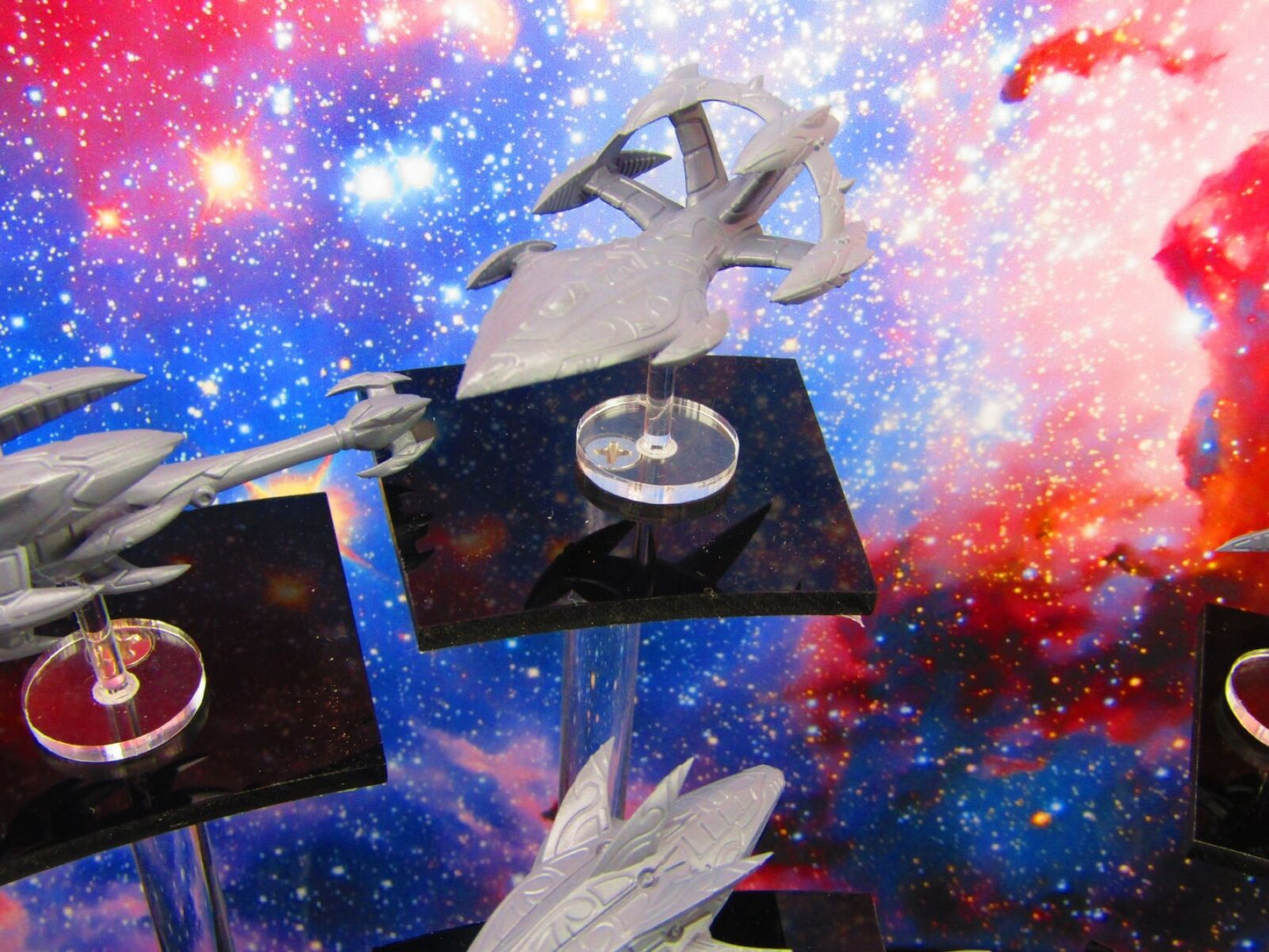 13pc Kshellik Full Set W/ Flight Stands & Rods Astra Nebula Billion Suns