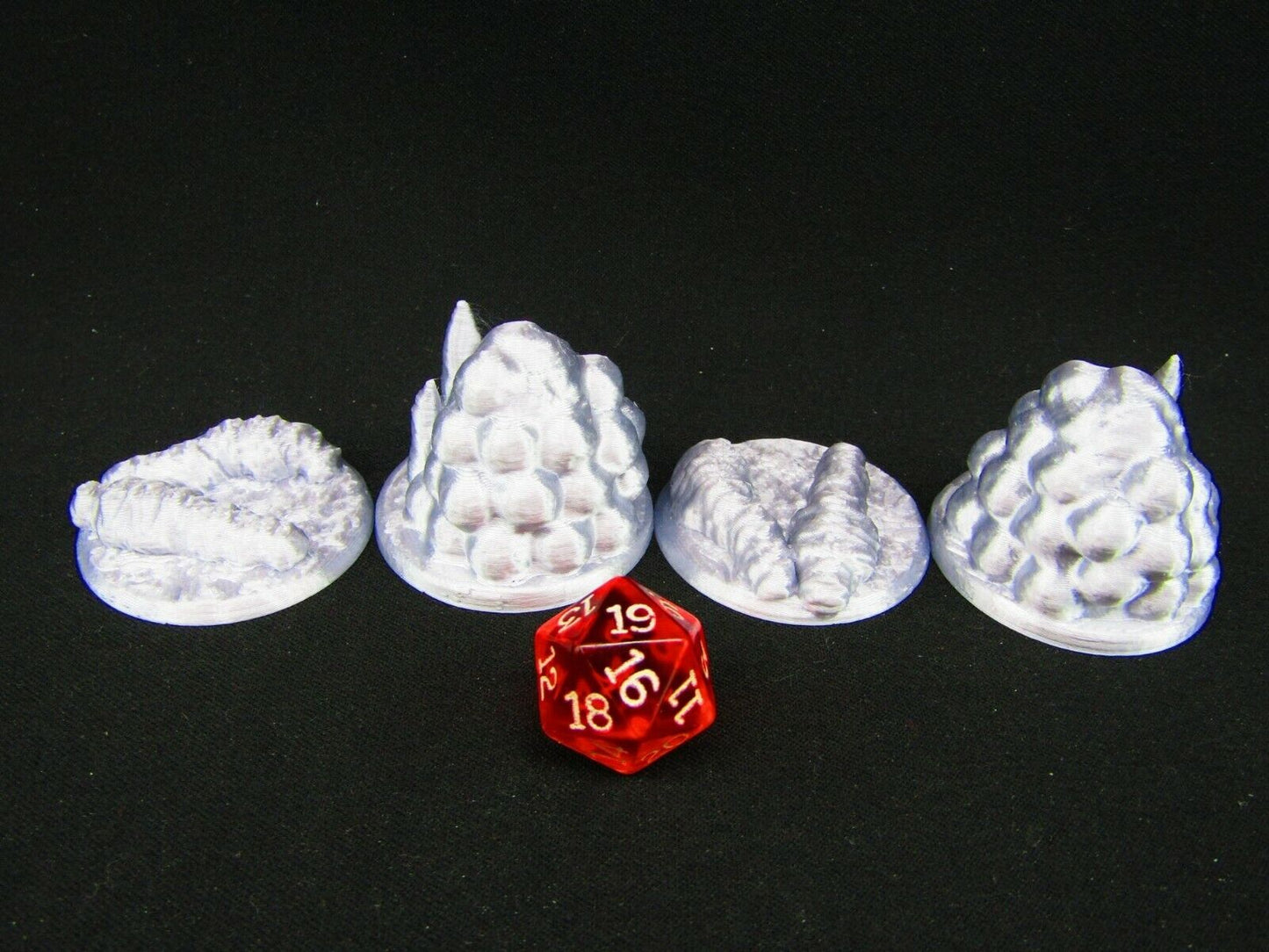 Spider Eggs & Wrapped Bodies Scatter Terrain Scenery 3D Printed Mini Miniature