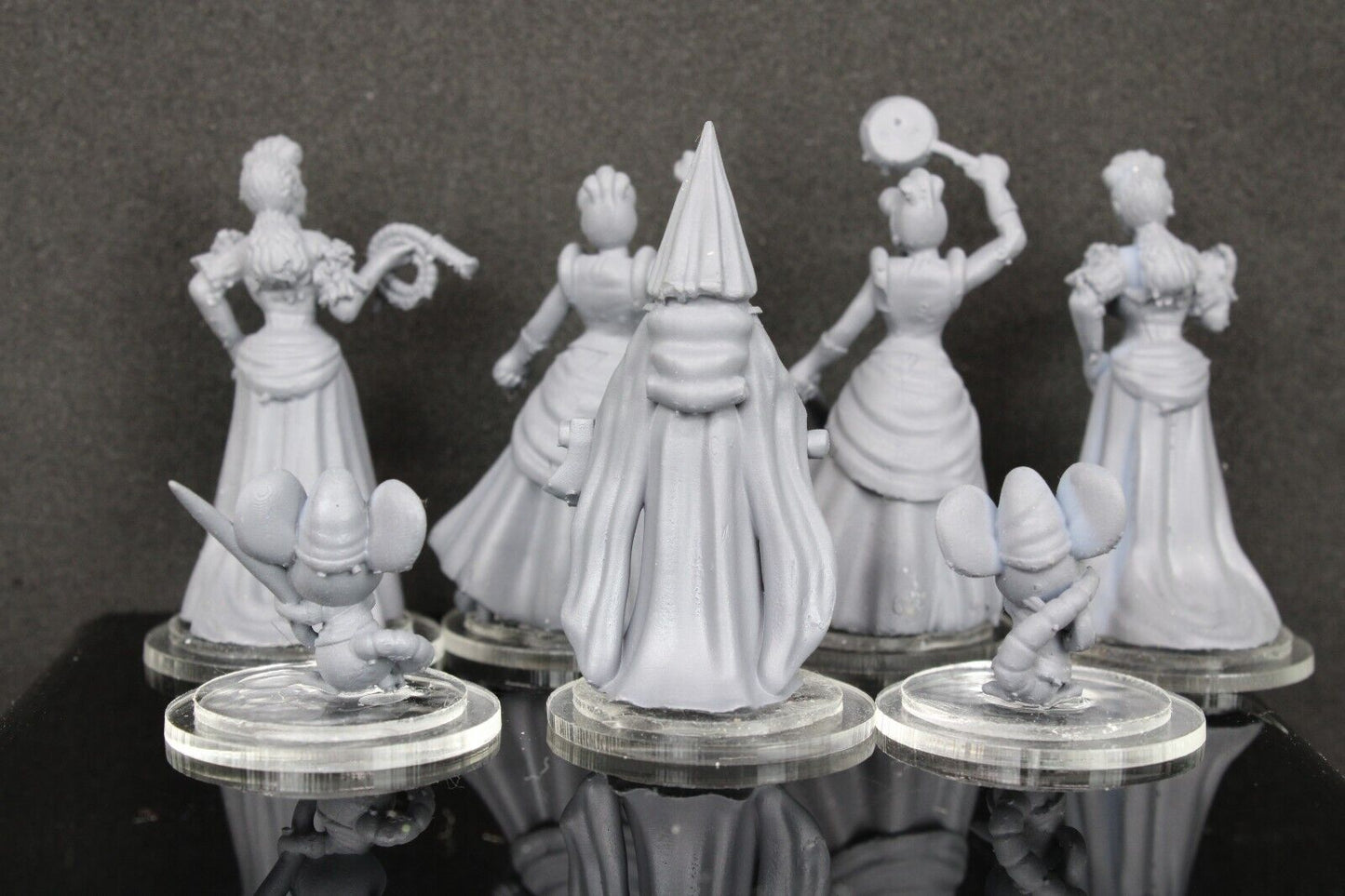 7pc Cinderella Set Mini Miniature RPG Tabletop Gaming Wargaming D&D