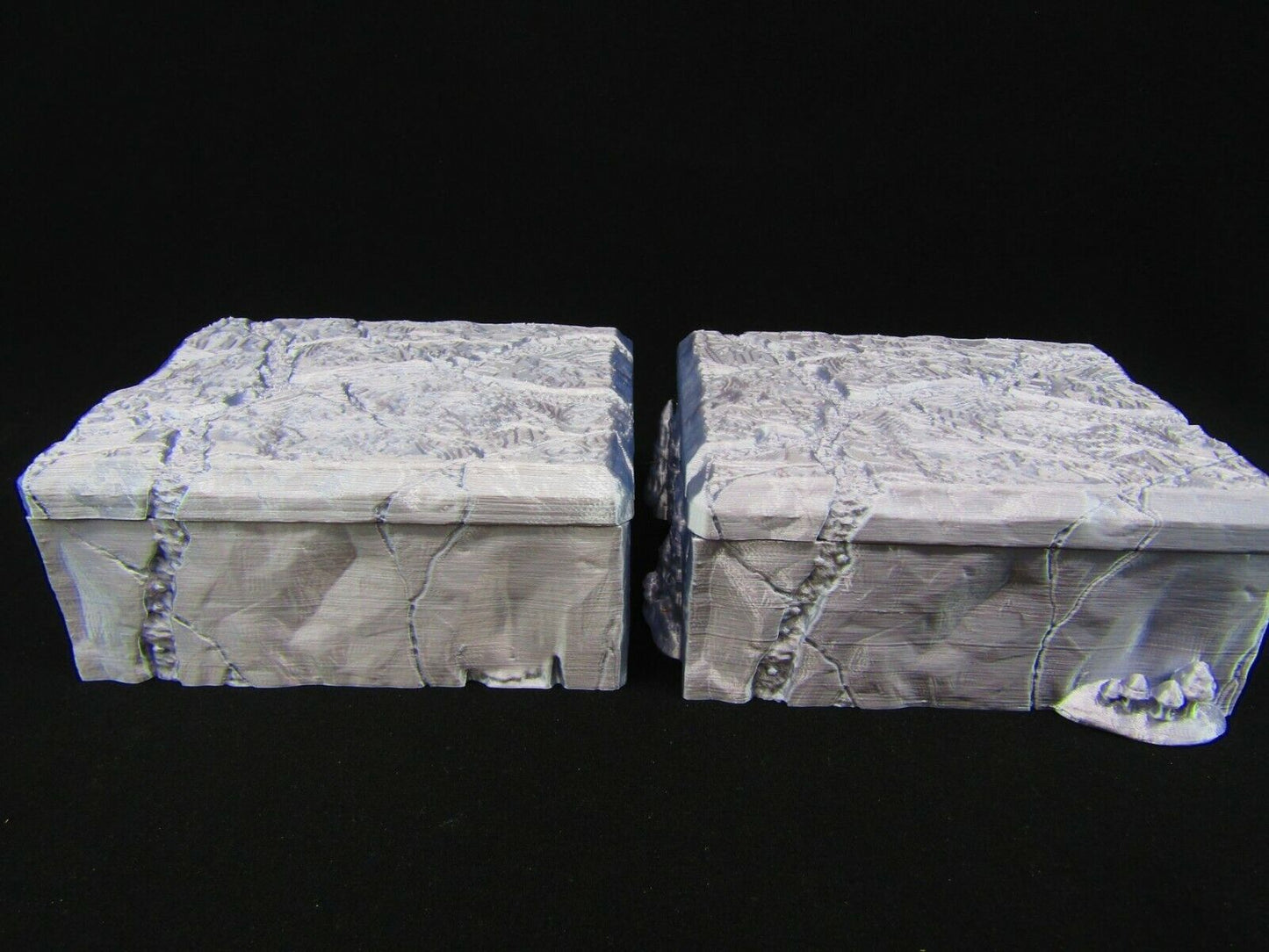 Underground Mine Huts Workshops Houses Scatter Terrain Scenery 3D Printed Mini