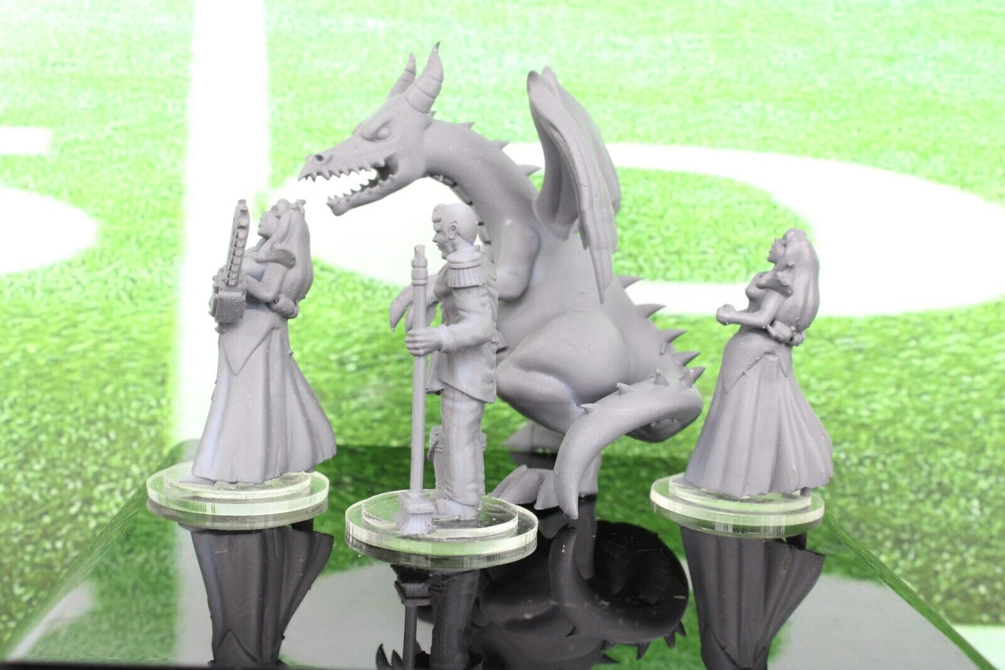 4pc Sleeping Beauty Set Mini Miniature Player Blood Fantasy Football Bowl BB