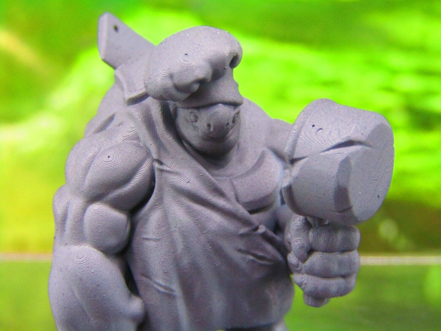 Tortle Gourmet Chef Cook Mini Miniatures 3D Printed Model 28/32mm Scale