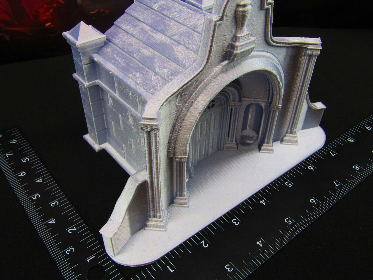Large Tomb Underground Crypt Entrance for Graveyard / Cemetery Scatter Terrain