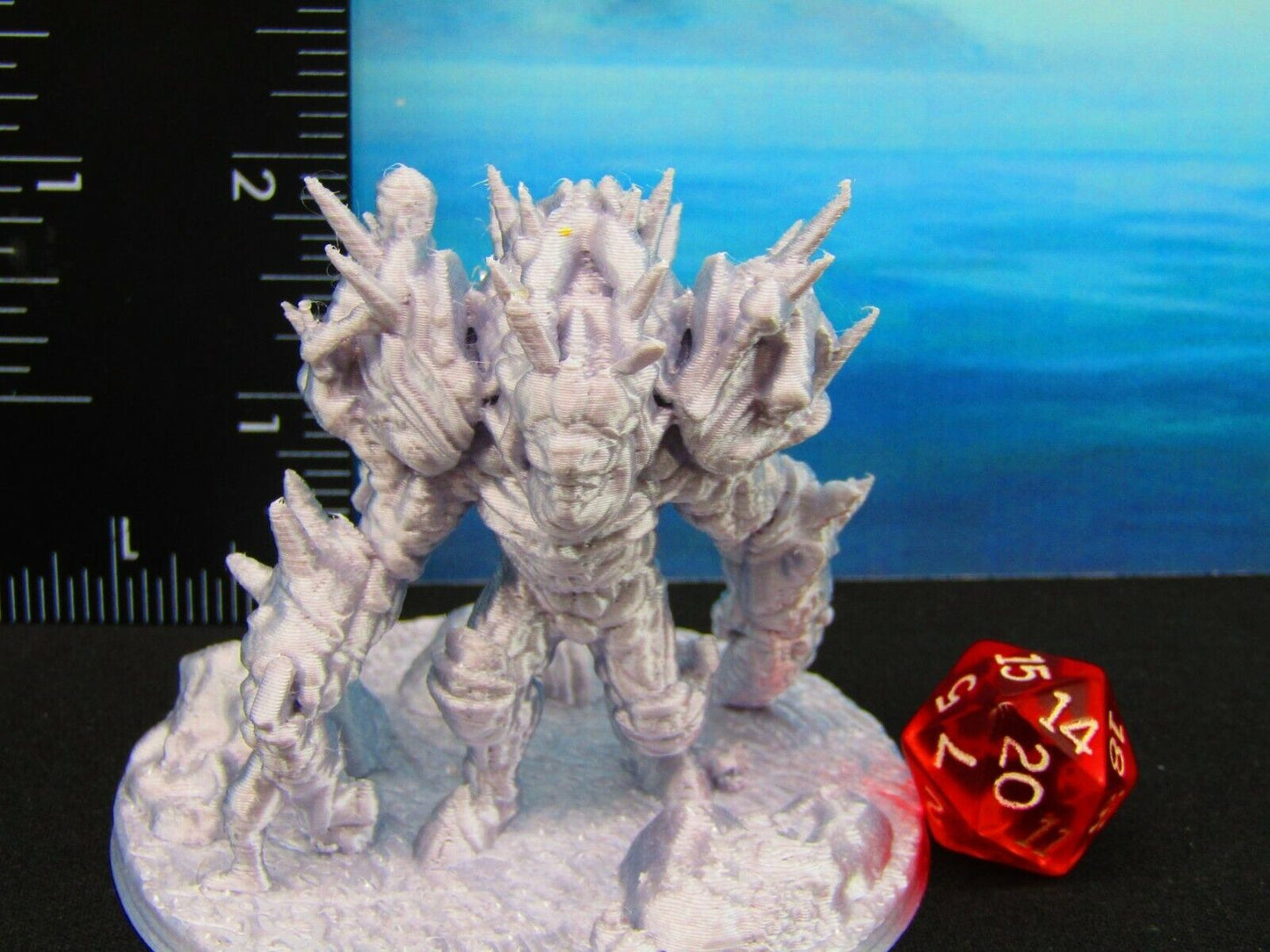 Shipwreck Corpse Collector Flesh Golem Mini Miniature Figure 3D Printed Model