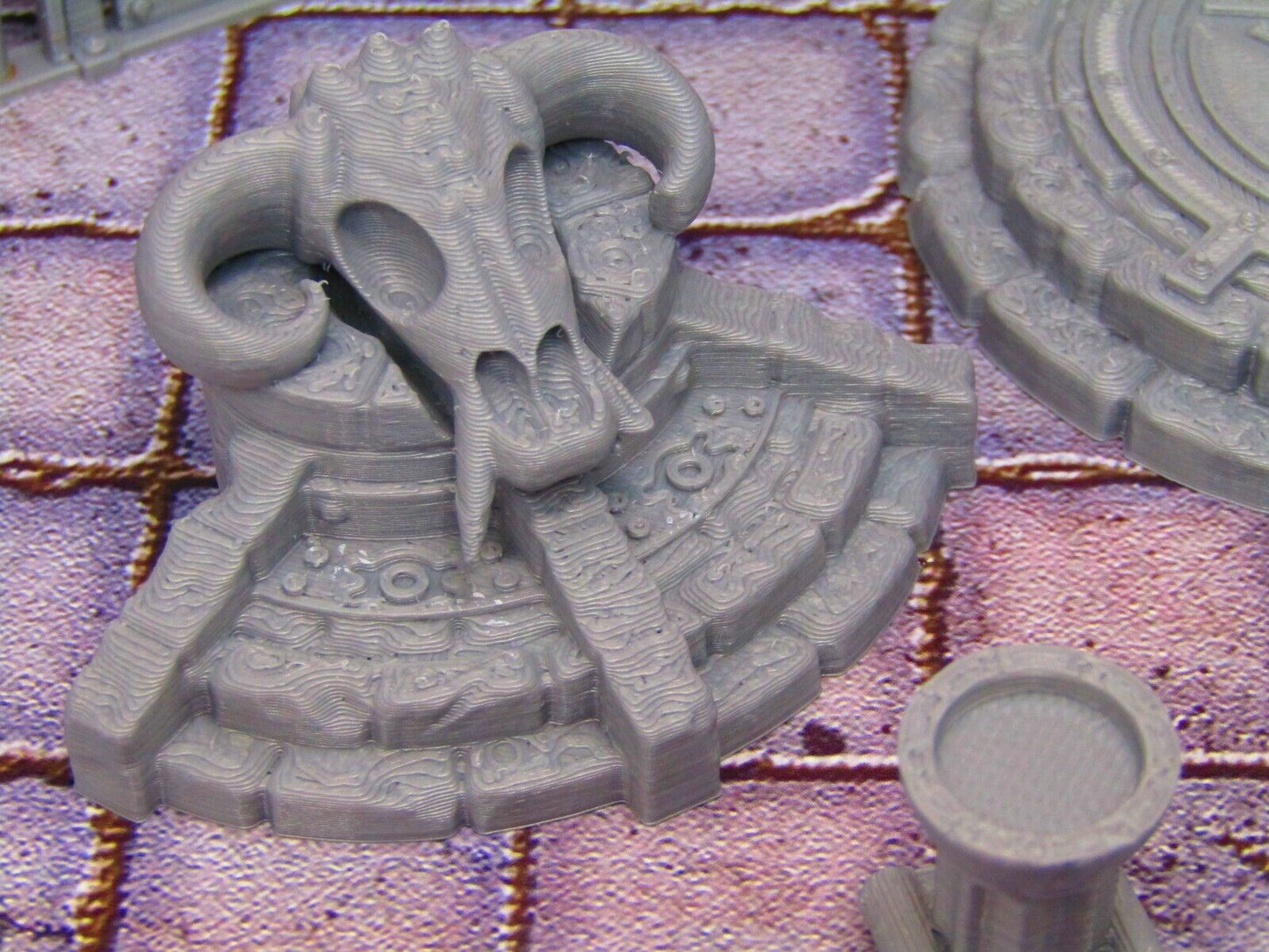 11pc Torture Chamber Occult Sacrificial Prison Scenery Scatter Terrain Props 3D