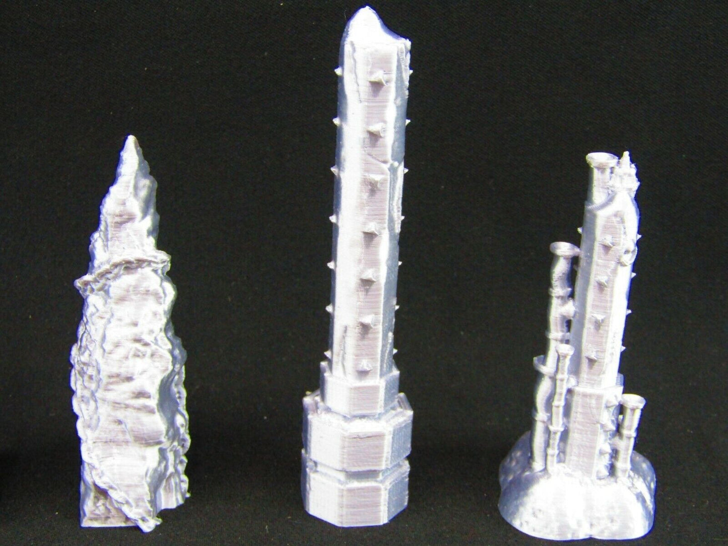 12pc Various Dungeon Pillars Set Scatter Terrain Scenery 3D Printed Mini