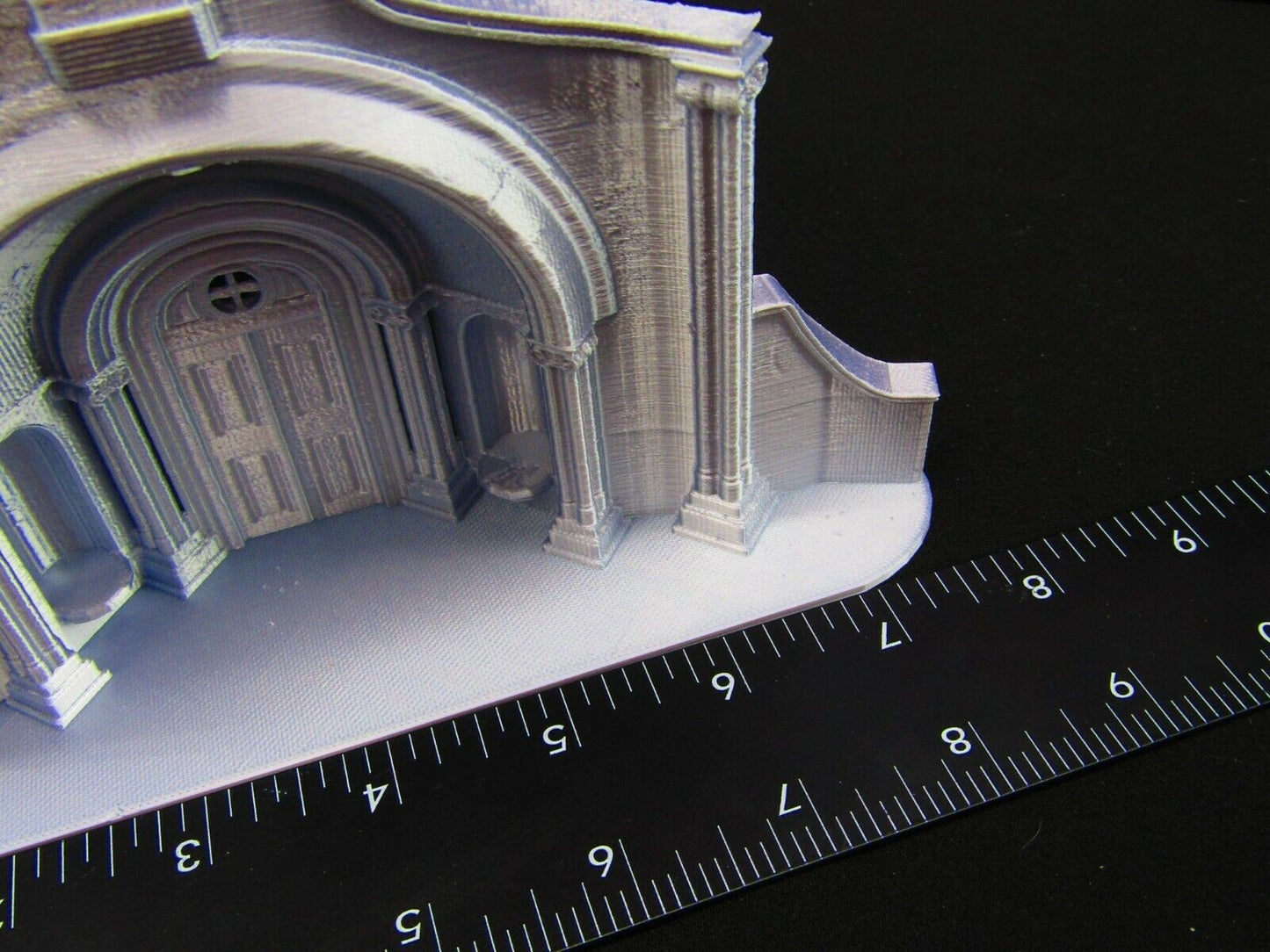 Large Tomb Underground Crypt Entrance for Graveyard / Cemetery Scatter Terrain