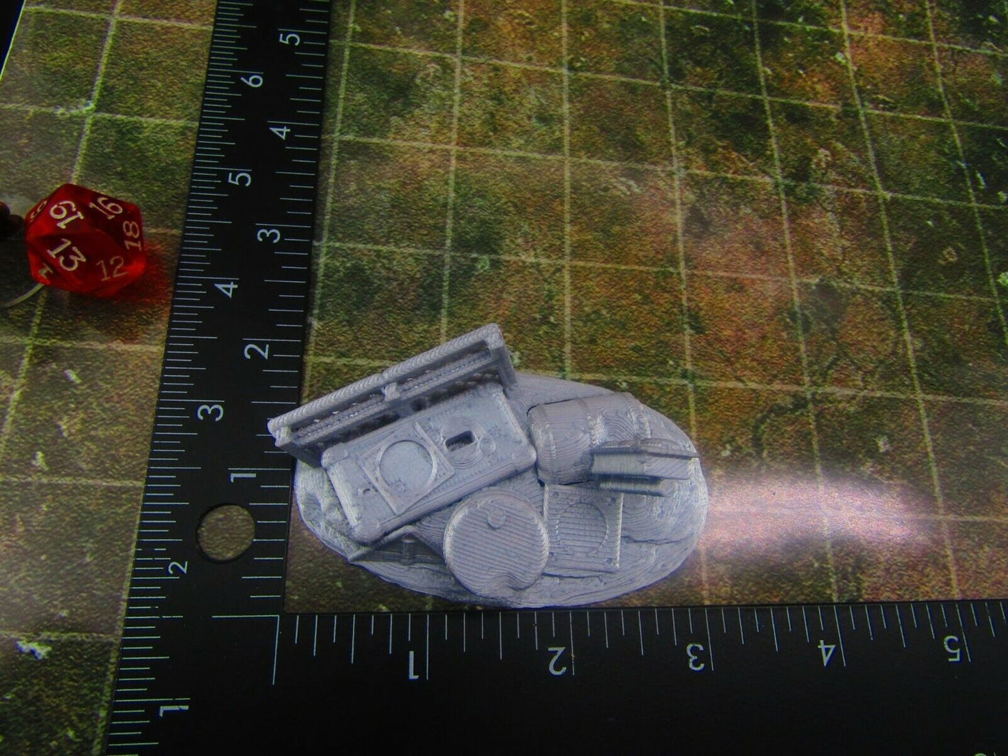 2pc Junk Street Rubble H Scatter Terrain Scenery Wasteland Apocalypse Dystopian