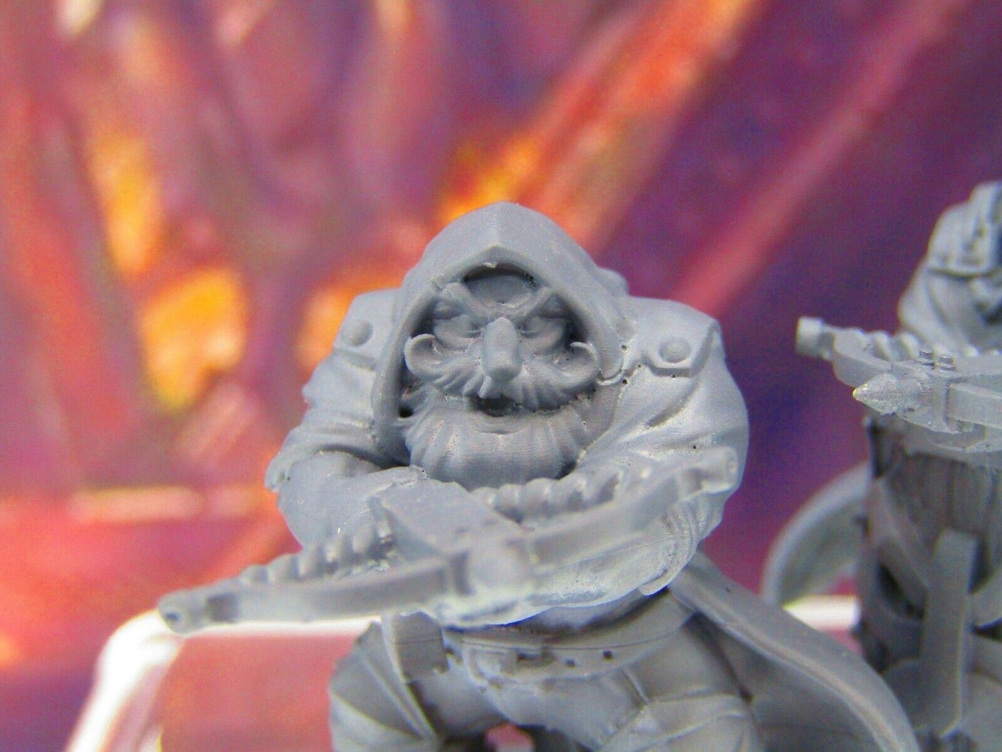 3pc Dwarf Archers Bowmen Soldiers Mini Miniature Figure 3D Printed Model 28/32mm