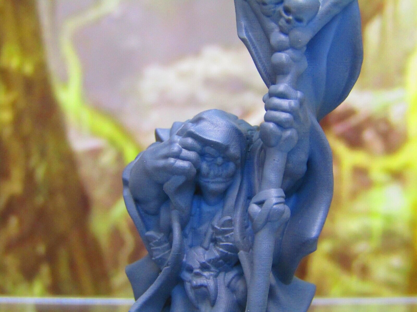 Orc Shaman Priest Cleric Flagbearer Mini Miniature Figure 3D Printed Model