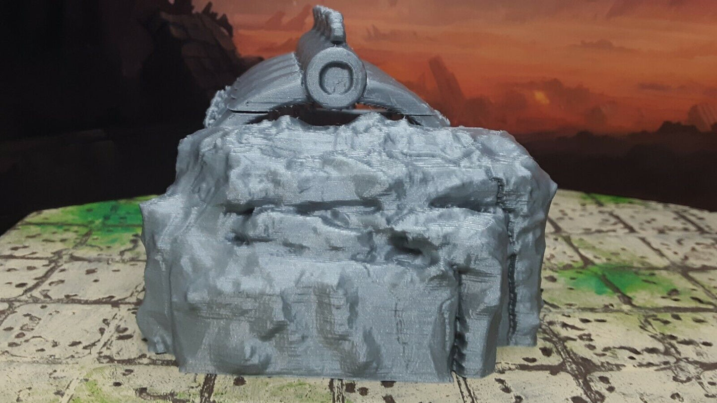 Rib Cage Prison Cell Removable Top 28mm Scale Dungeons & Dragons Miniature Model