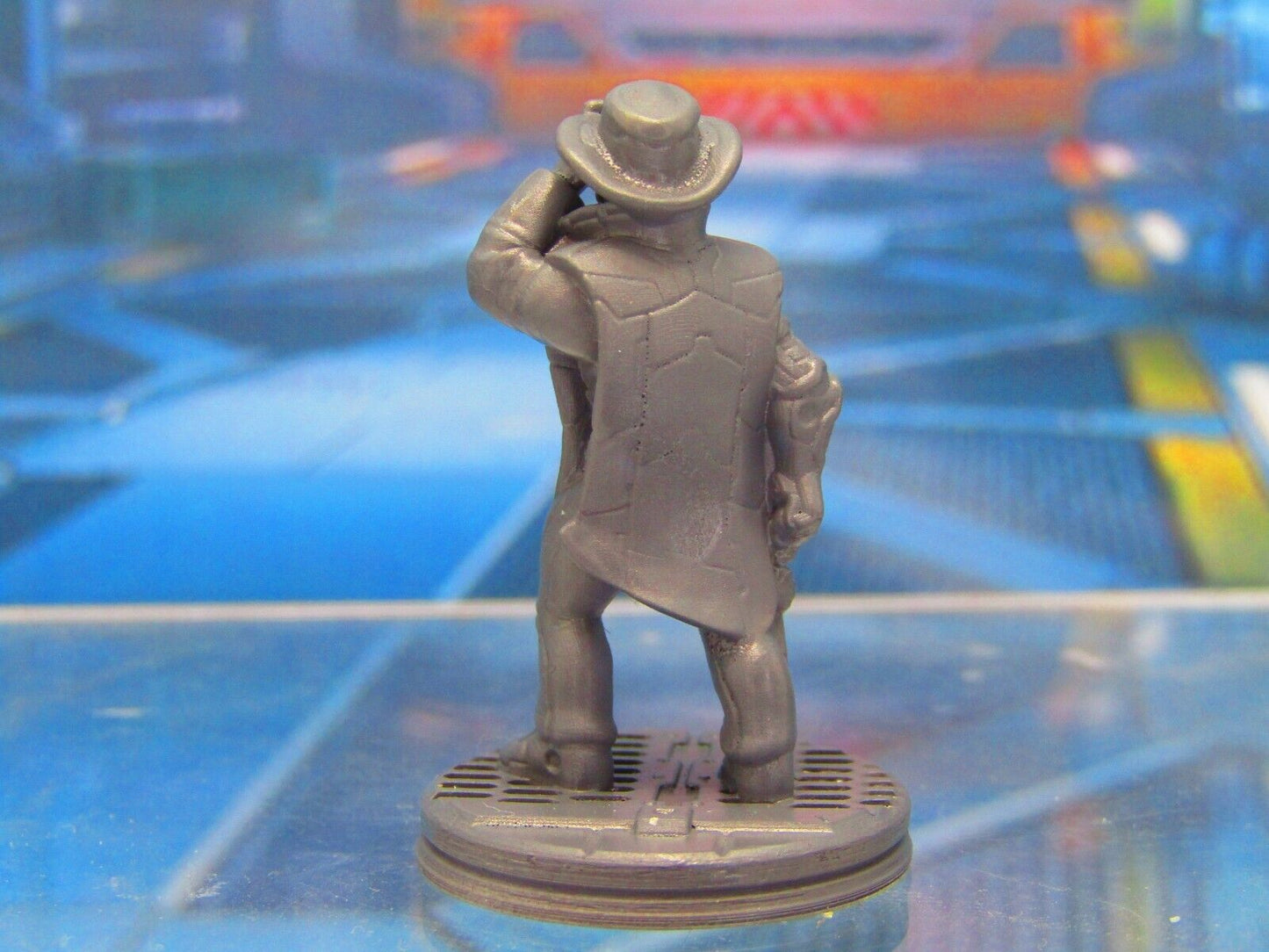 Human Space Cowboy Sheriff Deputy "Montana" Mini Miniature 3D Printed Model