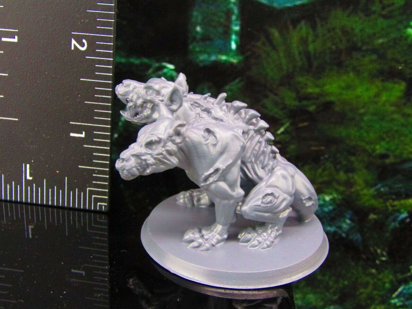 Undead Zombie Cerberus 3 Headed Dog Monster Mini Miniature Model Character