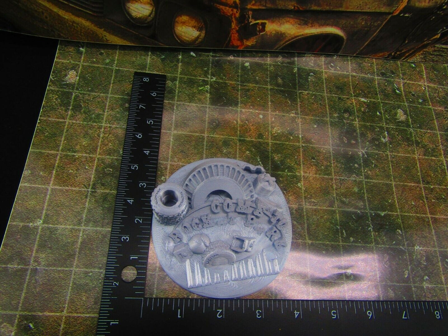 Rocket Park Dilapidated Amusement Park Sign Scatter Terrain Scenery Wasteland