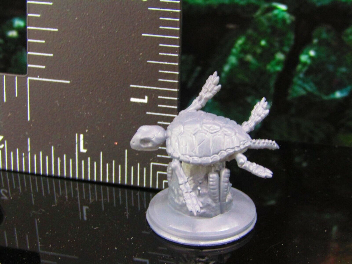 Undead Underwater Skeleton Sea Turtle Pose C Mini Miniature Model Character