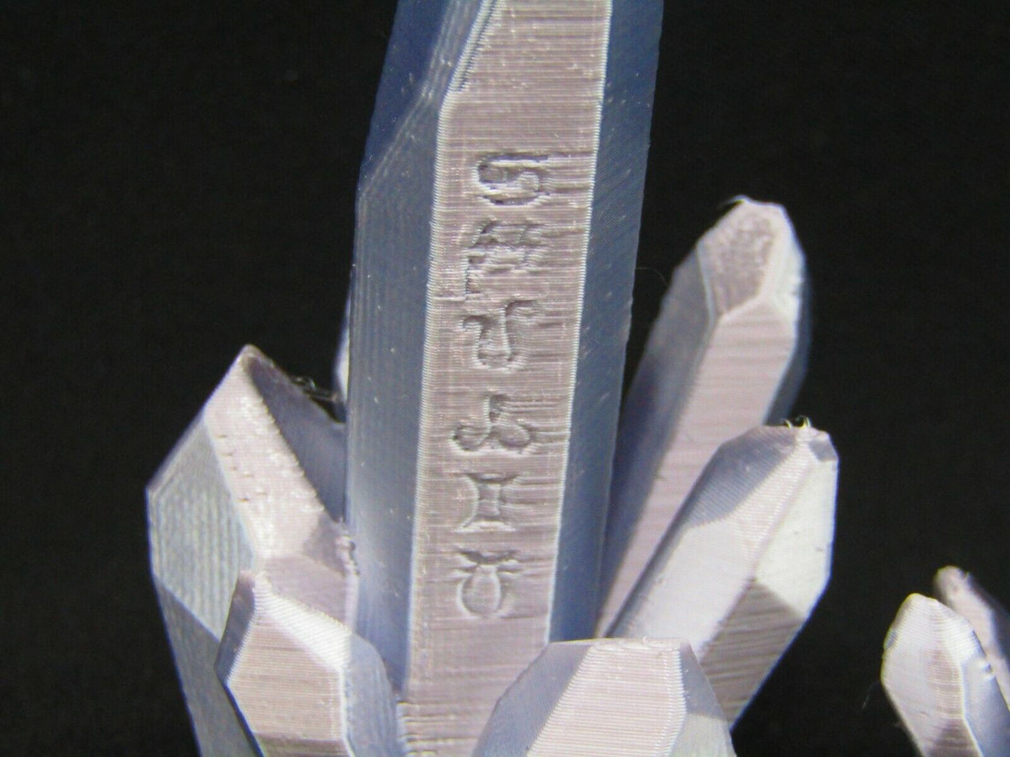 Rune Marked Crystals Scatter Terrain Scenery 3D Printed Mini Miniature Model