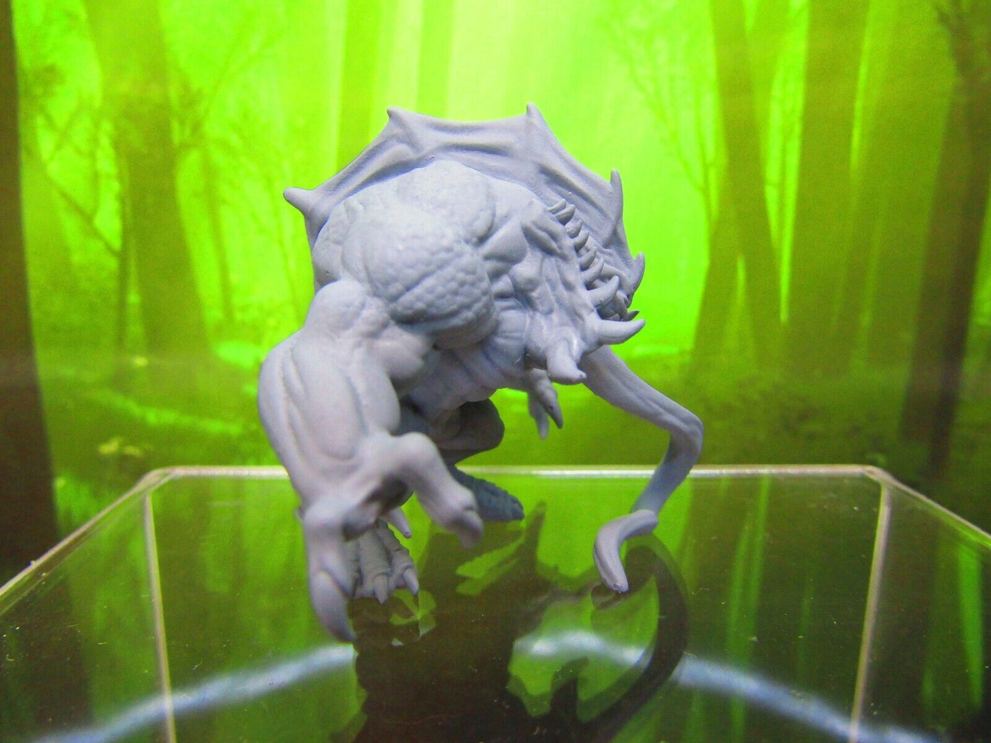 Reptilian River Lake Stalker Monster Mini Miniature 3D Printed Model 28/32mm