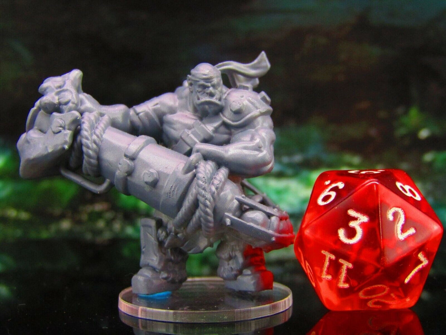 Orc Pirate Canoneer Canon Baller B Mini Miniature Model Character Figure