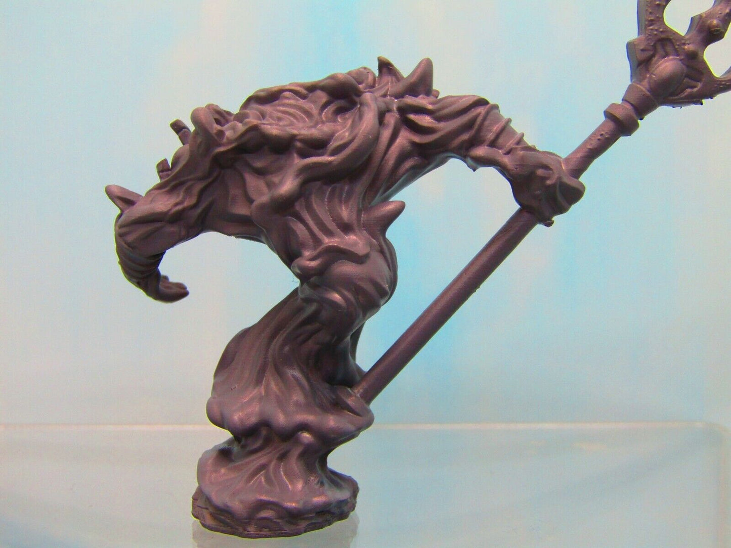 Water Elemental Mini Miniature Figure 3D Printed Model 28/32mm Scale Fantasy RPG