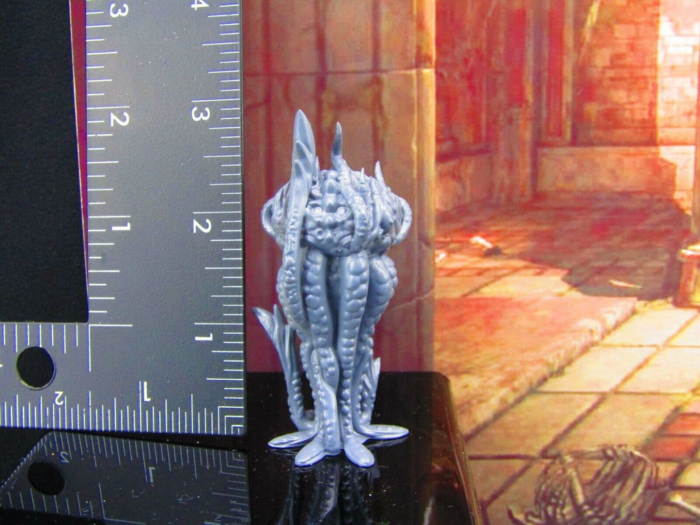 Telepathic Brain Monster Attack Pose Mini Miniature Model Character Figure