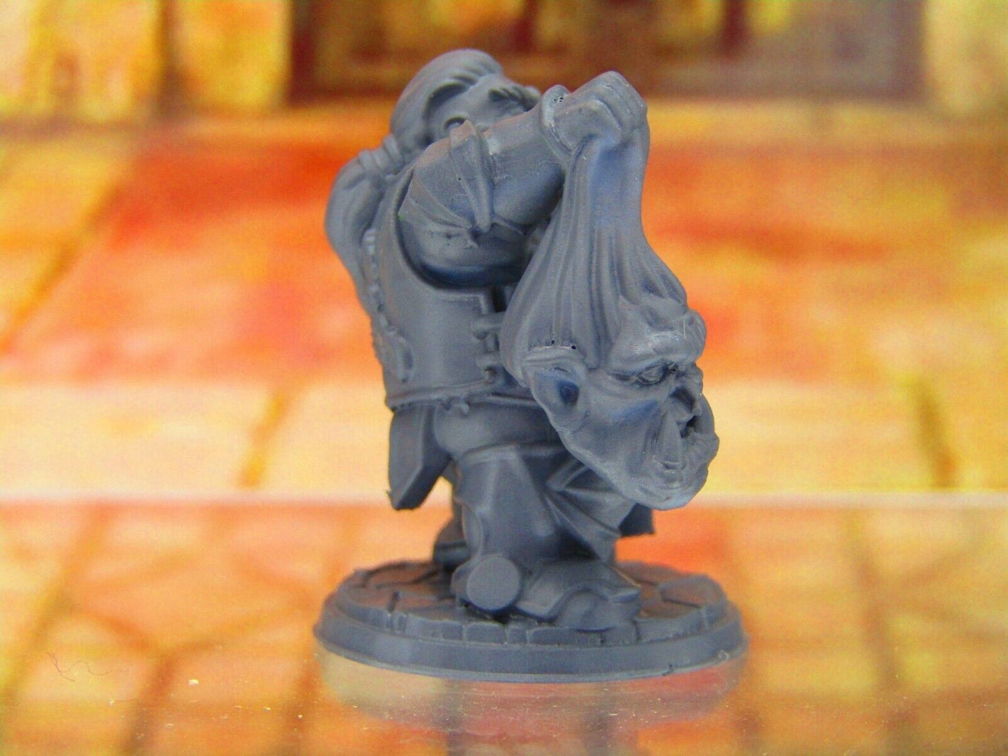 Vognar Cuthroats Headhunter Dwarf Mini Miniature 3D Printed Model 28/32mm Scale