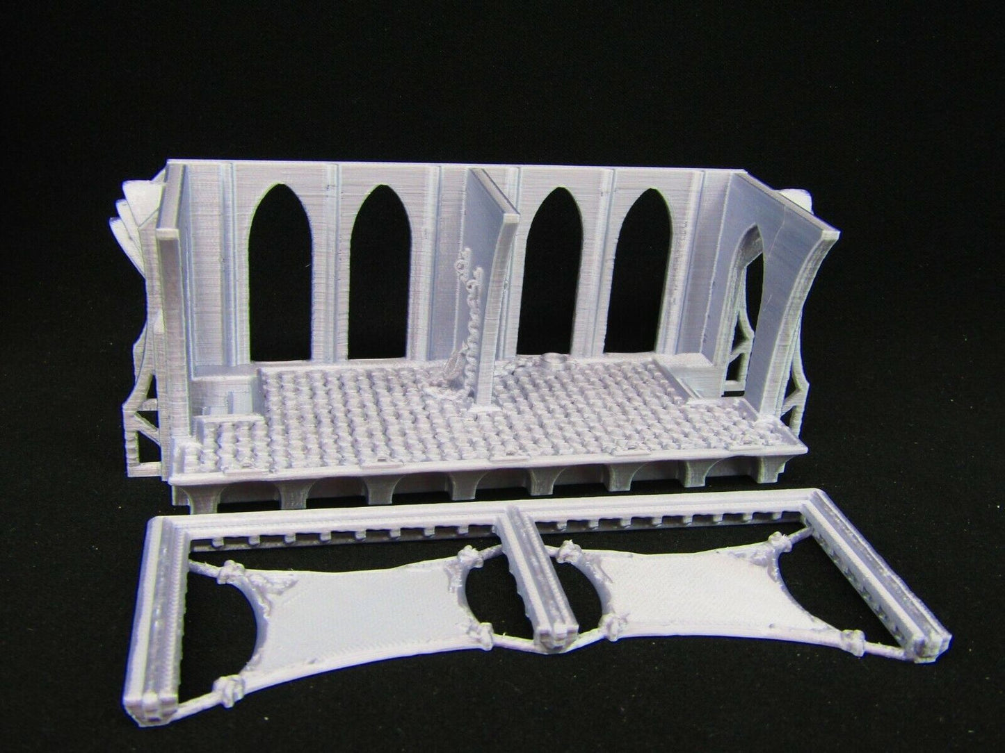 Slave Auction Block Scatter Terrain Scenery 3D Printed Mini Miniature Model