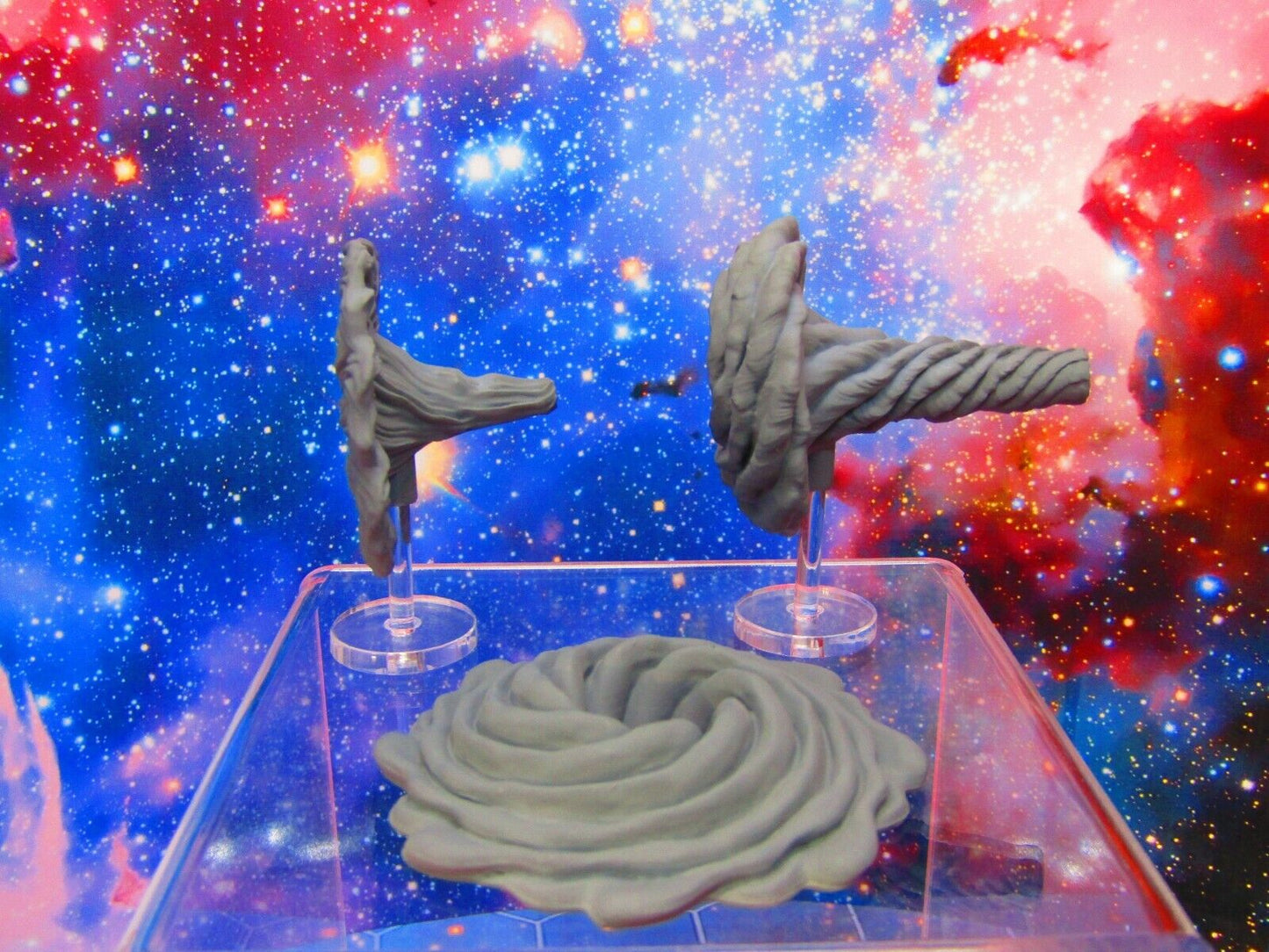 Wormhole Blackhole Portals Lot 3 Piece Space Set Starfinder Fleet Scale Starship