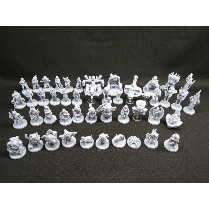 Sci Fi Mini Set 4 - 48 pc The Ignis Quadrant EC3D Miniatures