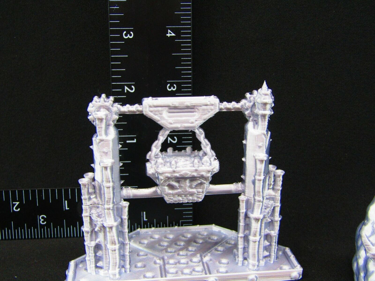Smelting Iron Works Foundry and Furnace Scatter Terrain Scenery 3D Printed