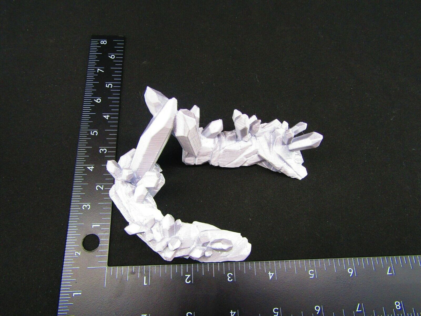 5pc Crystal Stalagmite Scatter Terrain Scenery 3D Printed Mini Miniature Model
