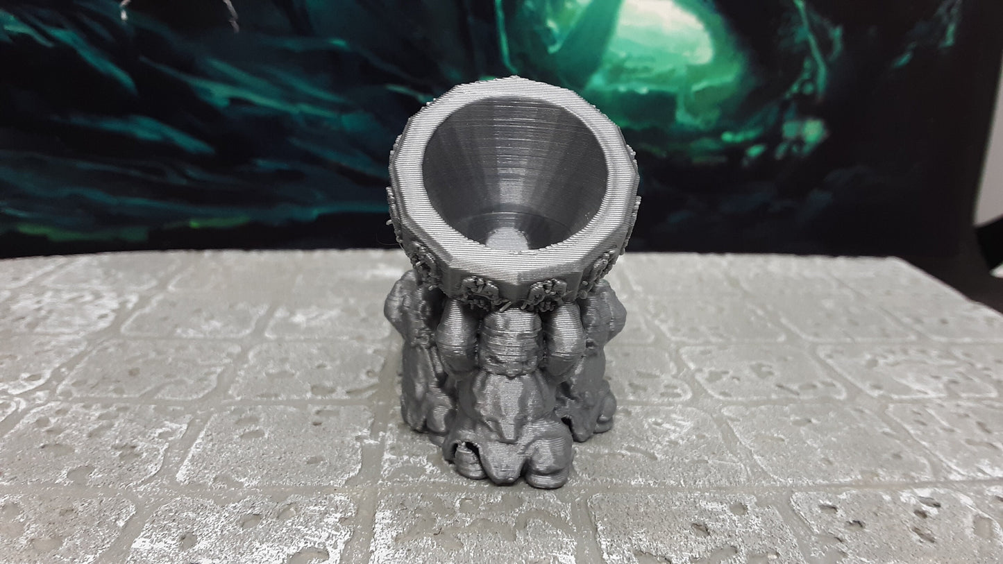 Dwarven Great Horn Miniature Model UNPAINTED 28mm Scale Fantasy Scatter Terrain for RPG Tabletop Fantasy Games Dungeons & Dragons 3D Printed