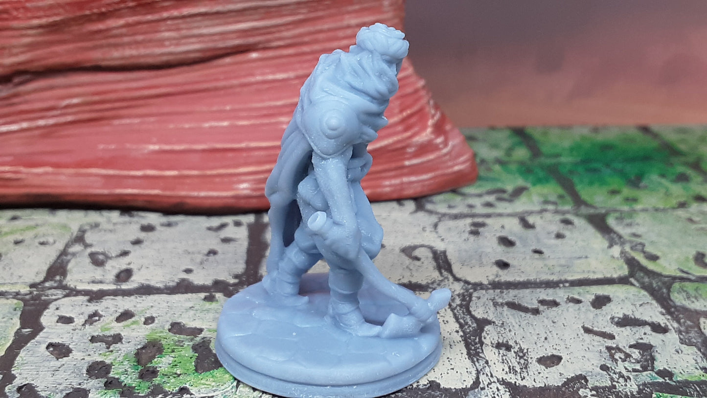 Axe Marauder Desert Thief Mini Miniature Figure for RPG Fantasy Games Dungeons & Dragons 3D Printed Resin Empire of Scorching Sands