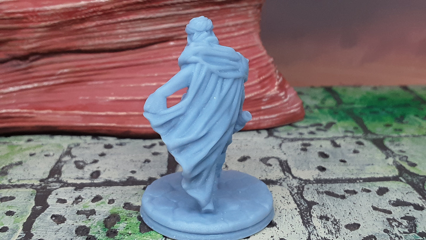 Axe Marauder Desert Thief Mini Miniature Figure for RPG Fantasy Games Dungeons & Dragons 3D Printed Resin Empire of Scorching Sands