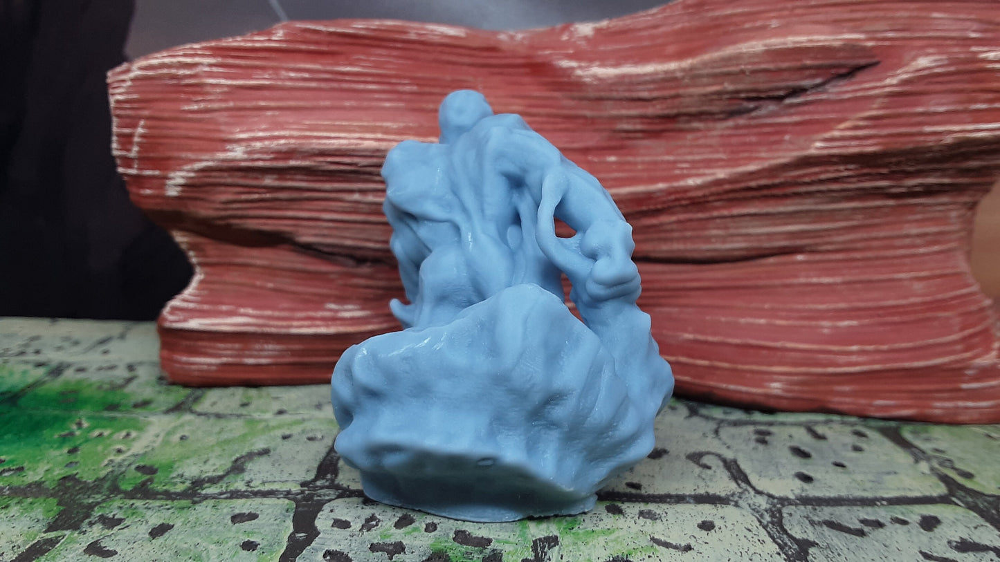 Sand Golem Monster Encounter Mini Miniatures Figure Tabletop Fantasy Games Dungeons & Dragons 3D Printed Resin Empire of Scorching Sands