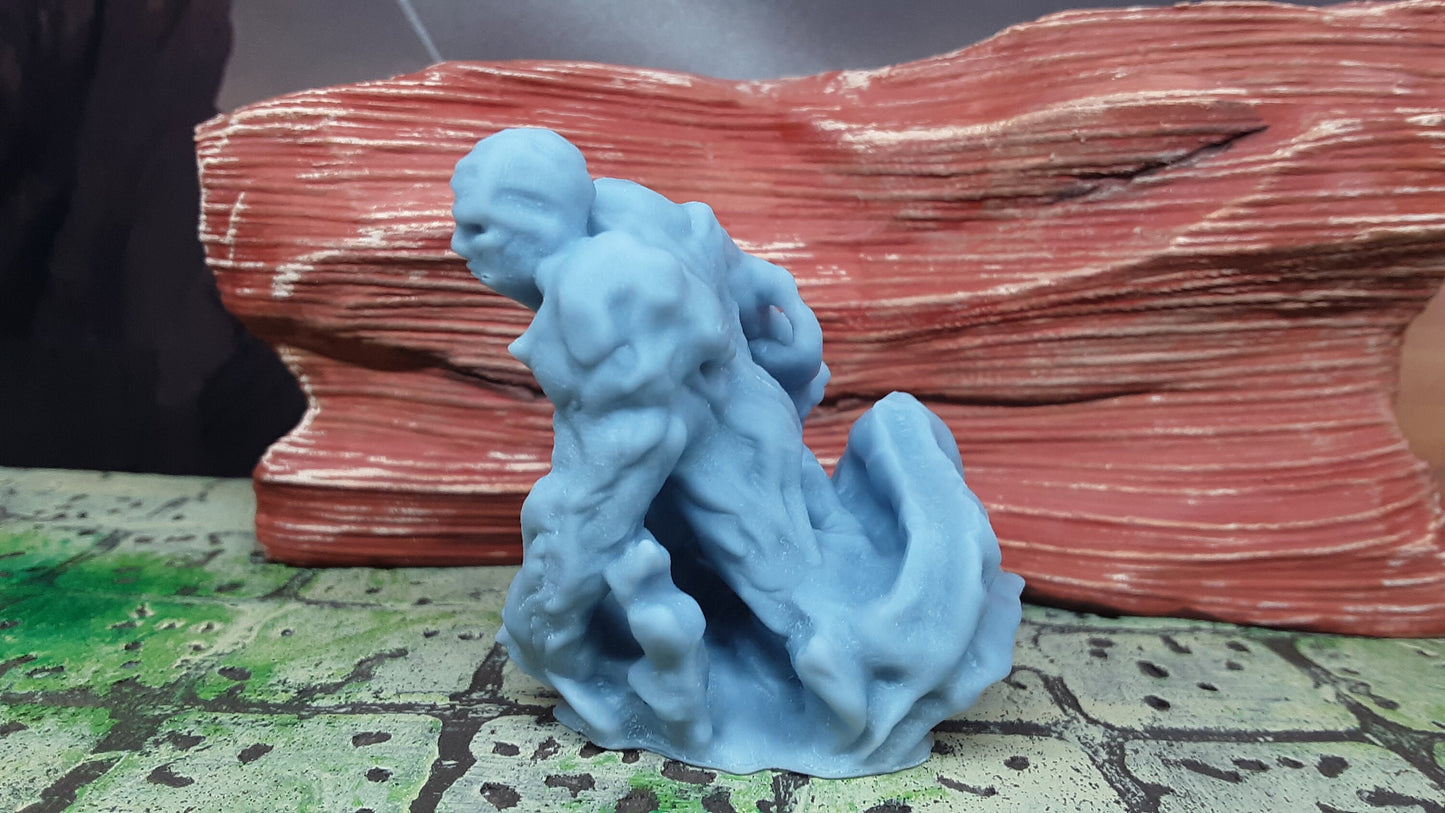 Sand Golem Monster Encounter Mini Miniatures Figure Tabletop Fantasy Games Dungeons & Dragons 3D Printed Resin Empire of Scorching Sands