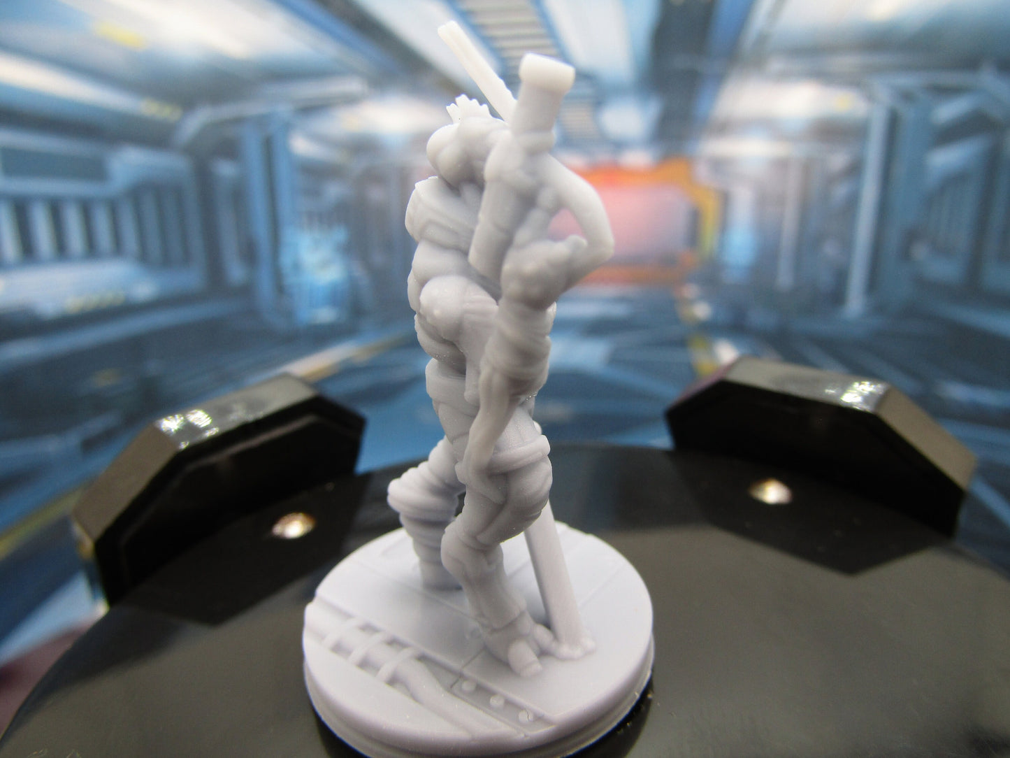 Alien Insectoid Warrior Mini Miniature Scatter Terrain Scenery 3D Printed Model 28/32mm Scale Sci Fi Science Fiction RPG Tabletop Gaming