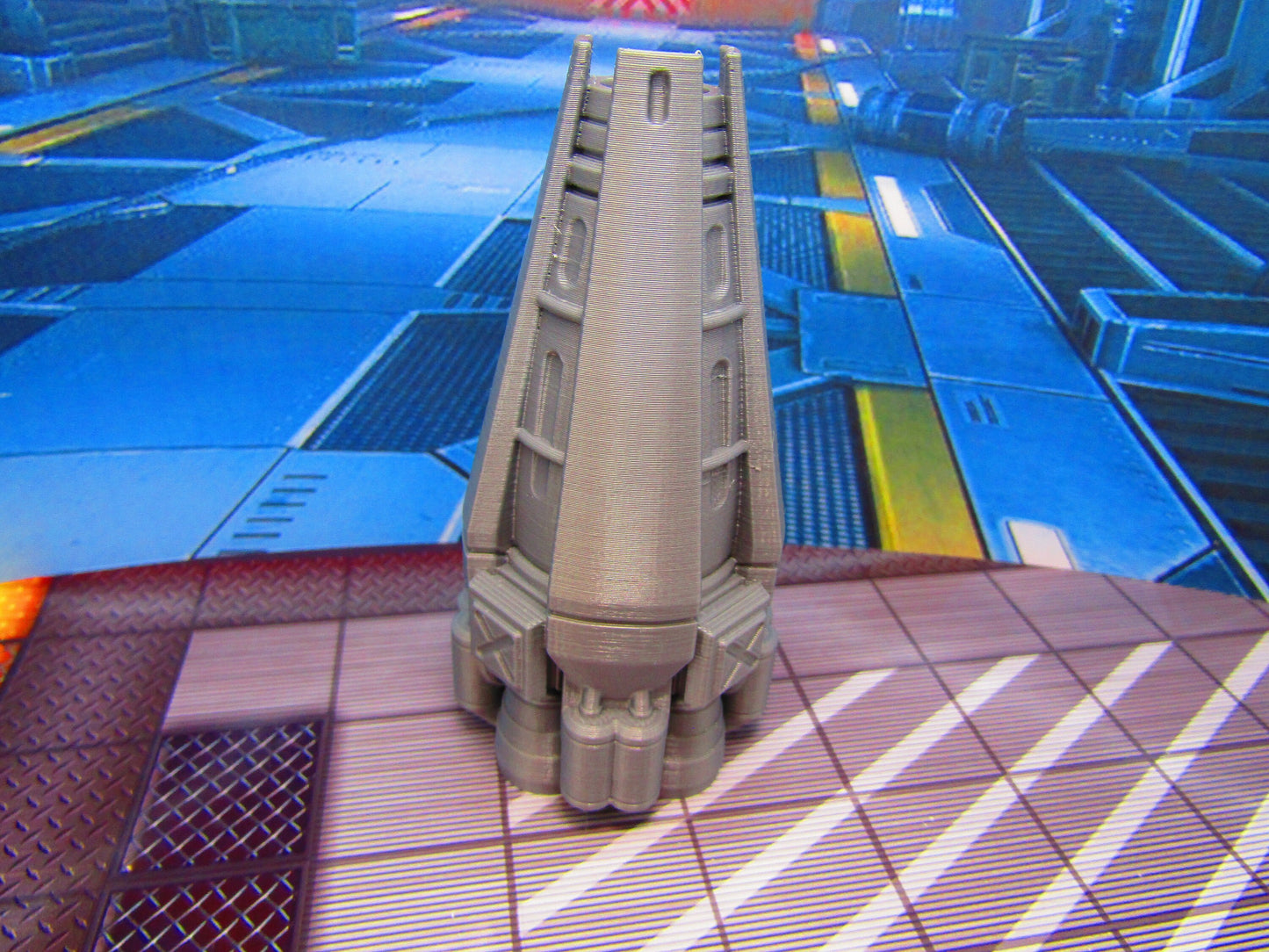 Personal Escape Pod Ship Miniature Mini Scatter Terrain Scenery 3D Printed Model 28/32mm Scale Sci Fi Science Fiction RPG Tabletop Gaming