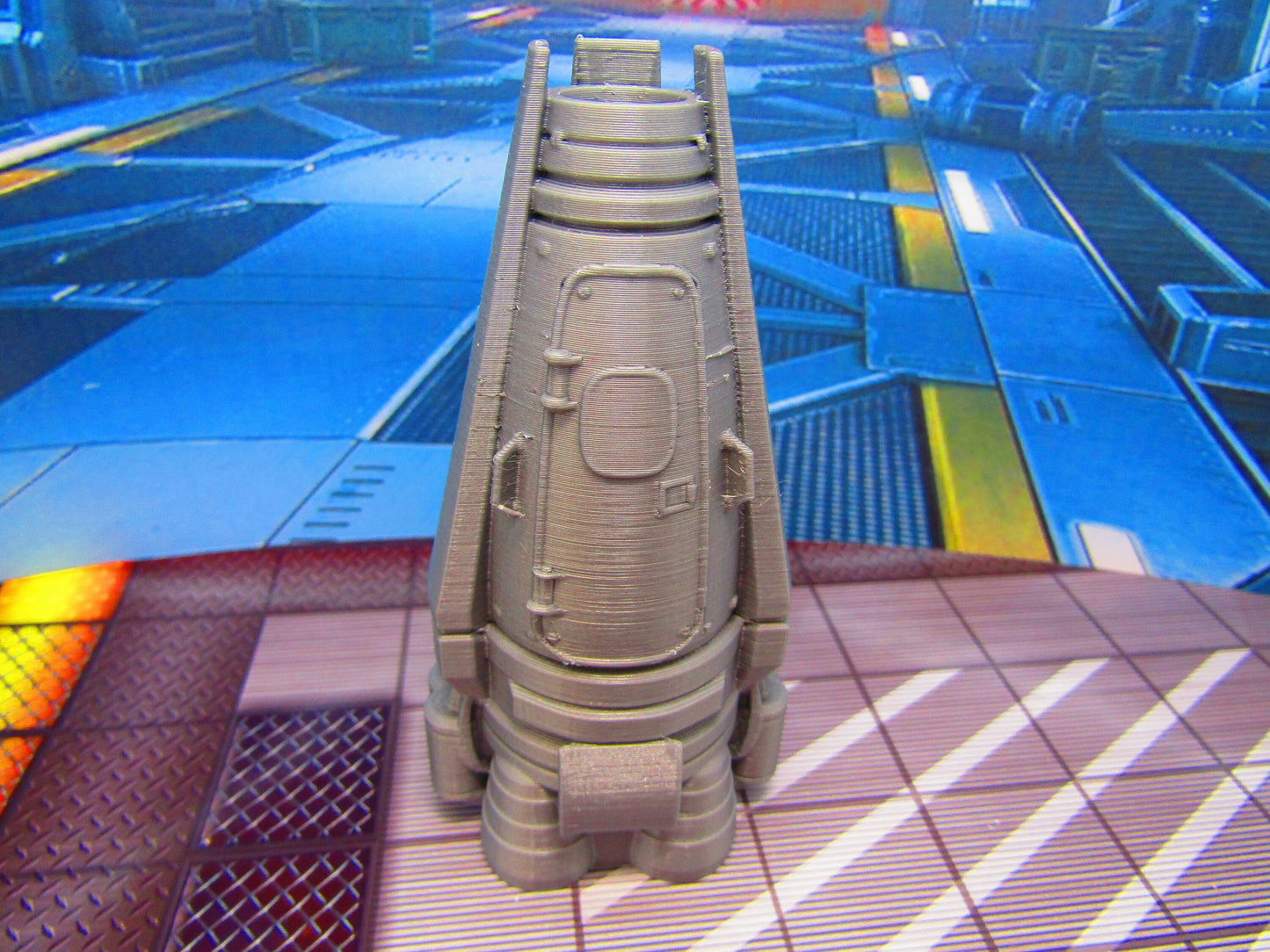 Personal Escape Pod Ship Miniature Mini Scatter Terrain Scenery 3D Printed Model 28/32mm Scale Sci Fi Science Fiction RPG Tabletop Gaming