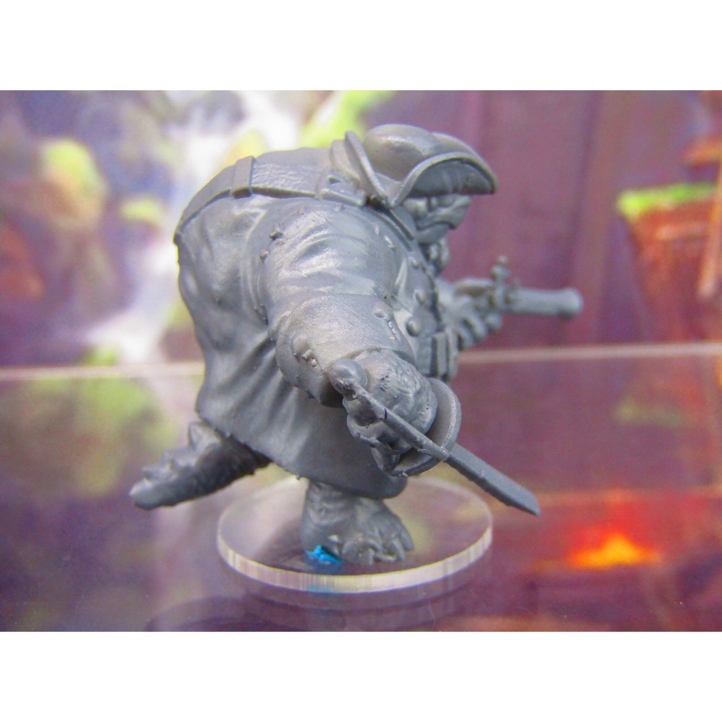 Tortle Pirate Turtle Man Race Mini Miniature Figure 3D Printed Model 28/32mm Scale RPG Fantasy Games Dungeons & Dragons Tabletop