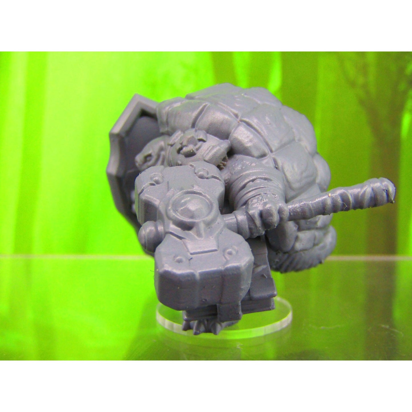 Tortle Cleric Holy Warrior Turtle Man Race Mini Miniature Figure 3D Printed Model 28/32mm Scale RPG Fantasy Games Dungeons & Dragons