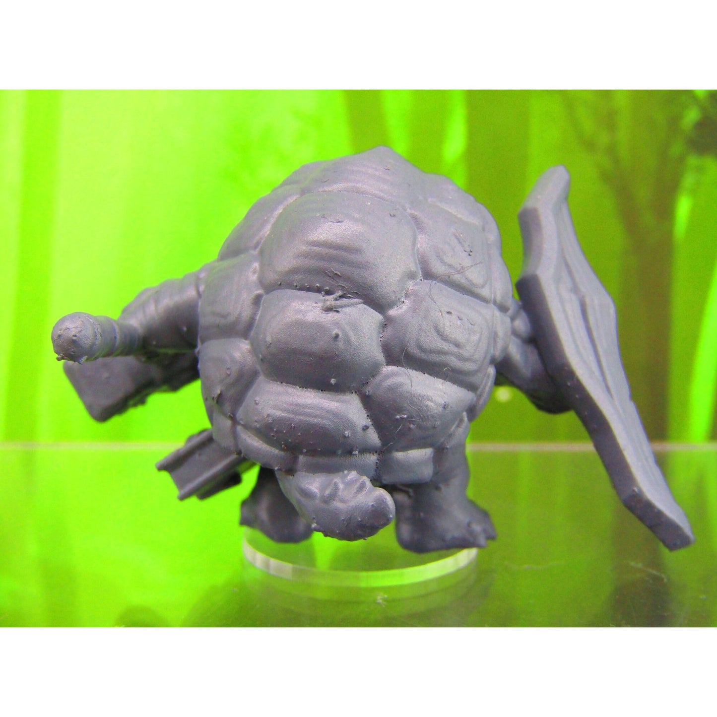 Tortle Cleric Holy Warrior Turtle Man Race Mini Miniature Figure 3D Printed Model 28/32mm Scale RPG Fantasy Games Dungeons & Dragons