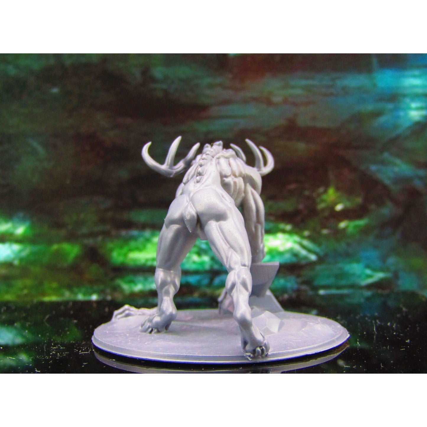 Wendigo Evil Spirit Cryptid Monster Pose A Mini Miniature Model Character Figure 28mm/32mm Scale RPG Tabletop Gaming Wargaming D&D etc.