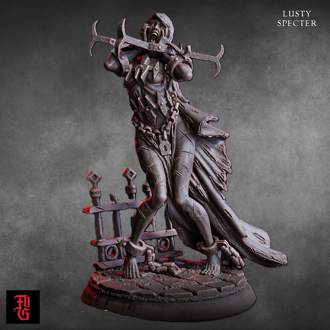 Purgatory of Sin TTRPG Encounter - Ghosts, Specters, & Spirits - D&D Miniature Lot