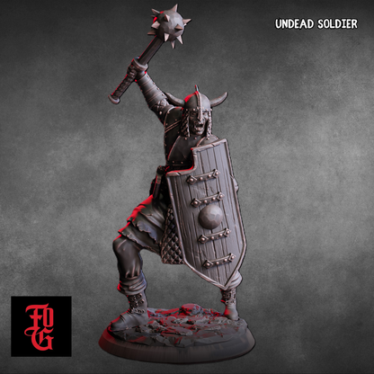 Undead Revolt Encounter - Skeletons, Zombies, Necromancer - D&D Miniature Lot