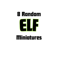 
              Mystery Box of 8 Random Mini Figures | 3D Printed Resin Models | Your Choice of Theme
            