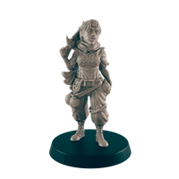 
              Bandit Mini| Human Rogue Assassin| Dungeons and Dragons NPC Figure | Pathfinder DnD Wargaming RPG Character | 32mm Scale Model
            