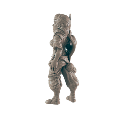 Bandit Mini| Human Rogue Assassin| Dungeons and Dragons NPC Figure | Pathfinder DnD Wargaming RPG Character | 32mm Scale Model