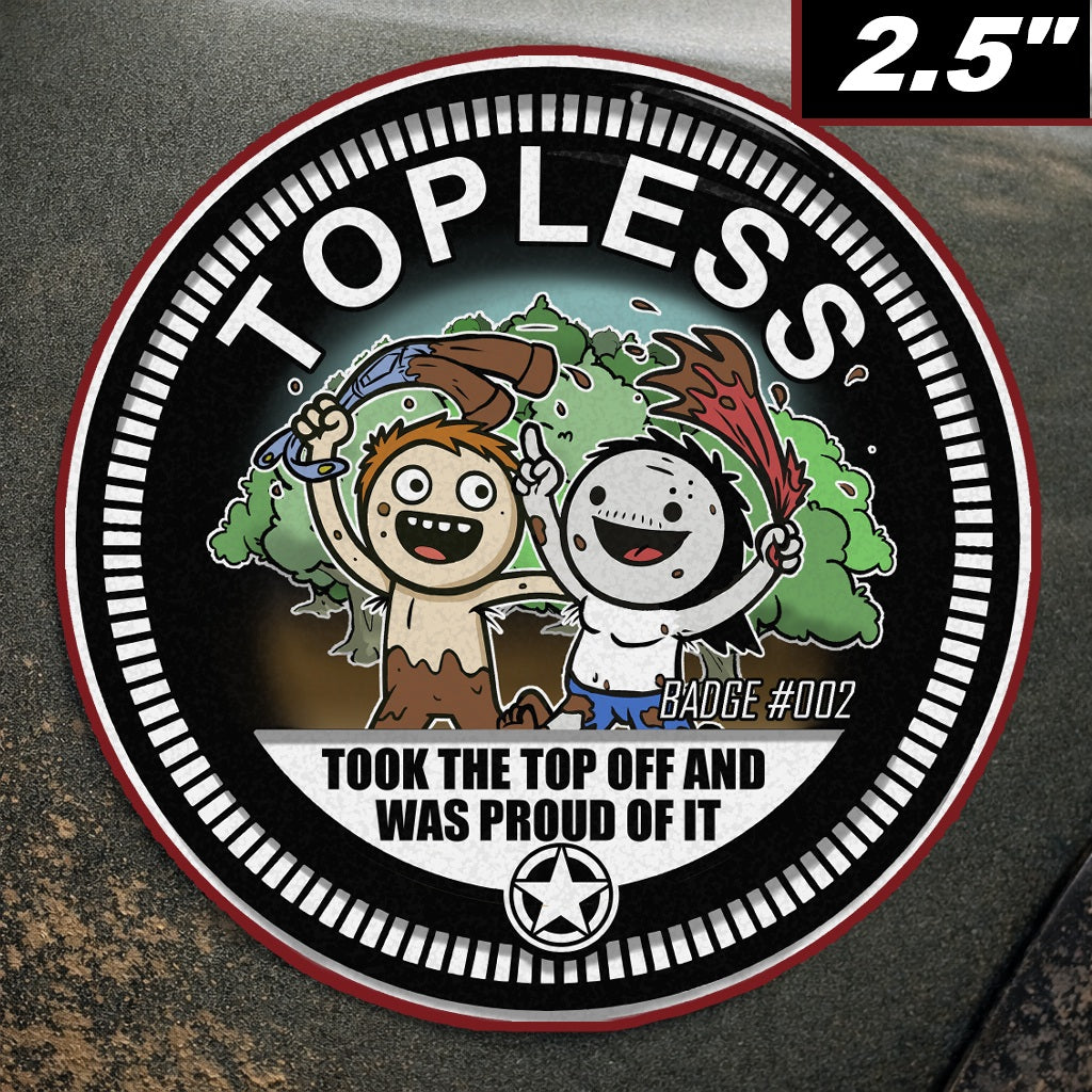 Off Road Adventure Badges / Emblems - Your Choice - Full Color UV Resistant Acrylic - 2.5" for Jeep, Truck, ATV, SxS, Motorcycles and More