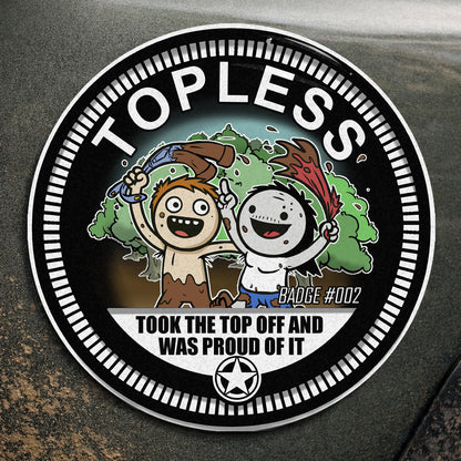 Off Road Adventure Badges / Emblems - Your Choice - Full Color UV Resistant Acrylic - 2.5" for Jeep, Truck, ATV, SxS, Motorcycles and More