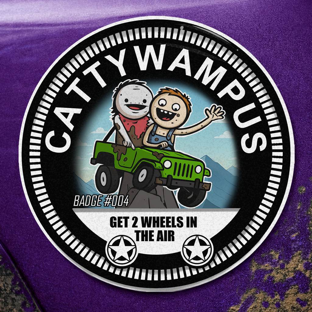 Off Road Adventure Badges / Emblems - Your Choice - Full Color UV Resistant Acrylic - 2.5" for Jeep, Truck, ATV, SxS, Motorcycles and More